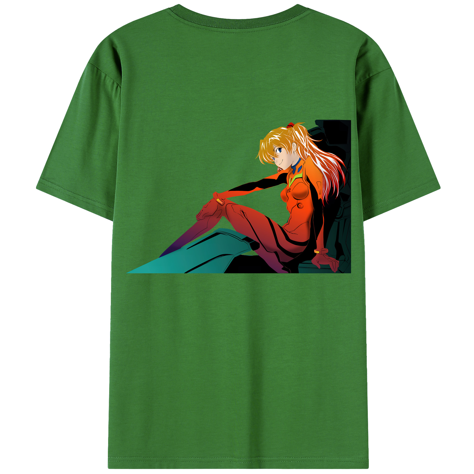 （画像用） EVA 新世紀エヴァンゲリオン レディース半袖Tシャツ(バックプリント)